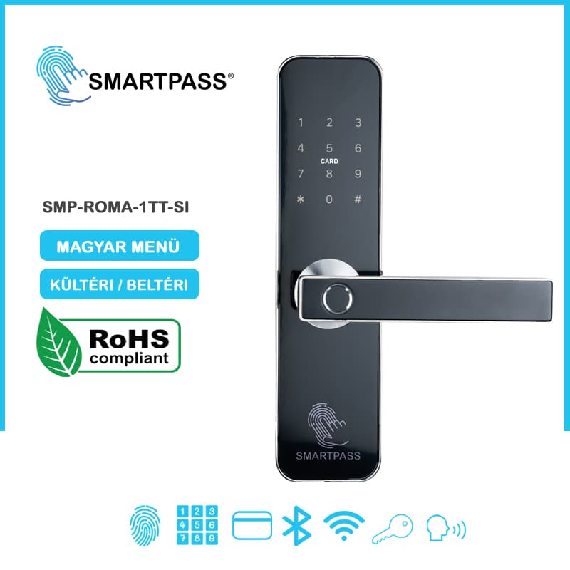 Róma Silver Smart Kilincs